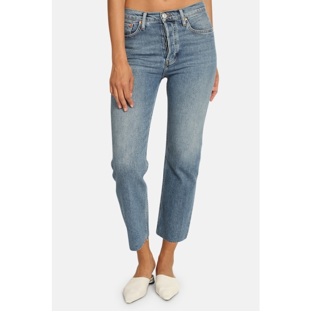 Re/Done Stove Pipe Jeans 27